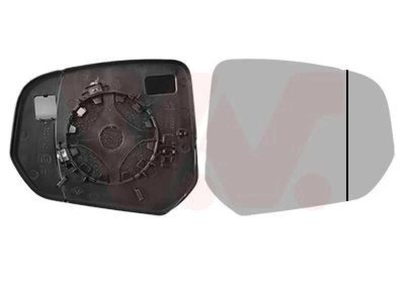 Image of VAN WEZEL Wing mirror glass VAN WEZEL 1930832