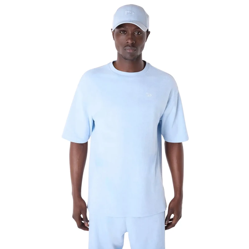 Image of new era T-Shirt New Era Oversize Towelling Bleu Unisex XL