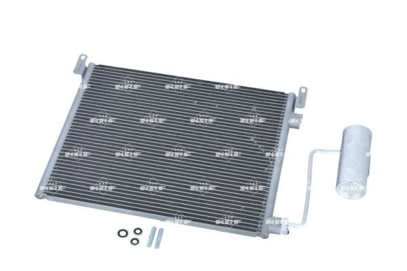 Image of NRF 35741 Condenser with dryer, with gaskets/seals Aluminium Condenser,air conditioning (448)