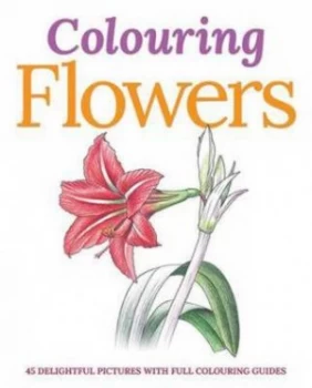 Image of Coloring Flowers by Arcturus Publishing Book