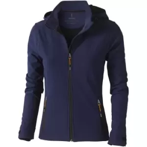 Elevate Womens/Ladies Langley Softshell Jacket (XS) (Navy)