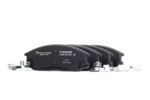 Image of Bosch Brake pad set HYUNDAI,SSANGYONG 0 986 494 650 5810126A00,5810126A10,5810126A20 5810126A30,5810139A40,581013AA20,581014AA26,5810126A00,5810126A10