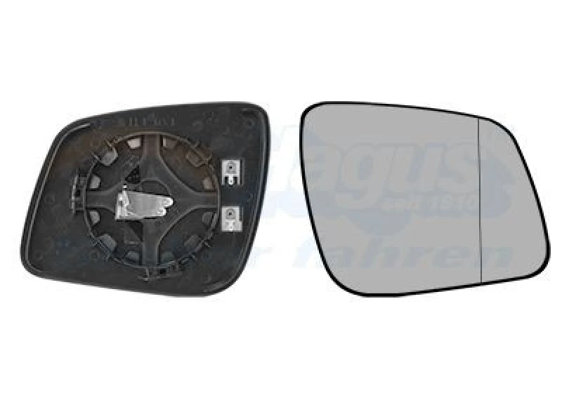 Image of VAN WEZEL Wing mirror glass VAN WEZEL 3018838