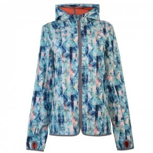 image of ONeill Power Active Softshell Jacket Ladies - Blue Aop W/ Pin