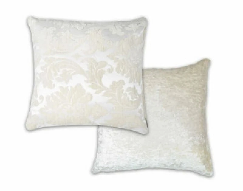 Image of Baroque Cushion Cover In Ivory