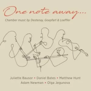 image of Chamber Music By Destenay/Geopfart/Loeffler One Note Away by Karl Goepfart CD Album