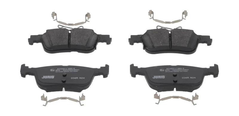 Image of Brake pad set JURID 574231J