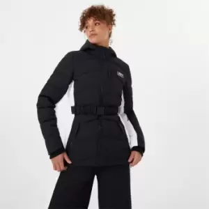 Image of Jack Wills Hooded Puffer Ski Jacket - Black