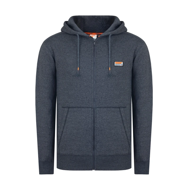 Image of SoulCal Signature Zip Hoodie Mens Dk Charcoal M male XS