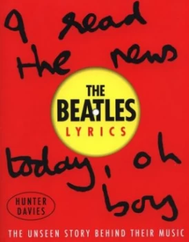 Image of The Beatles Lyrics by Hunter Davies Hardback
