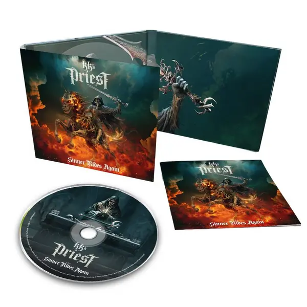Image of KK's Priest The sinner rides again CD multicolor