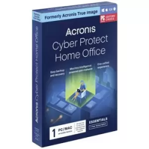 image of Acronis Cyber Protect Home Office Essentials DE 1-year, 1 licence Windows, Mac OS, iOS, Android Security