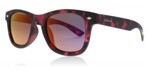 Polaroid Junior PLD8009/N Sunglasses Havana Fuchsia SRR 45mm