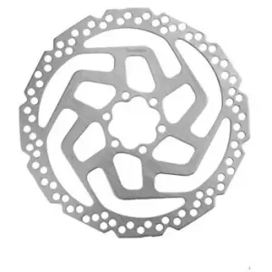 image of Shimano SM-RT26 6-Bolt Disc Rotor - Silver