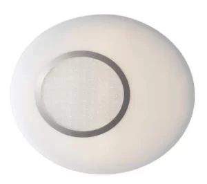 image of GIOIA LED Semi Flush Light White 3140/3200lm with Remote Control CCT WIFI 51.8x60x6cm