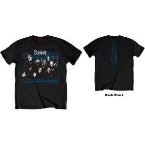 Image of Slipknot - WANYK Glitch Group Unisex Large T-Shirt - Black