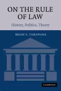 Image of on the rule of law history politics theory