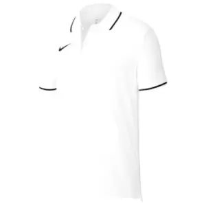 Image of Nike 19 Polo Shirt Junior - White