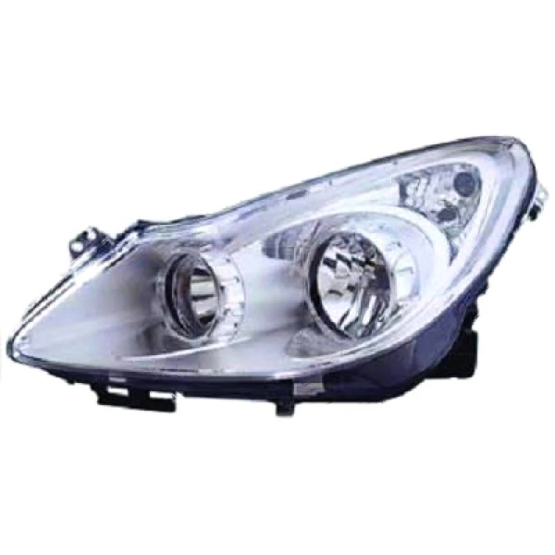 Image of DIEDERICHS 1814080 Headlights H7, with bulb, Right, with motor for headlamp levelling, Halogen Headlight (259)
