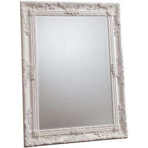 Image of Gallery Hampshire Baroque Wall Mirror - Cream