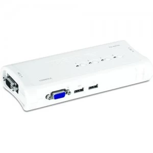 Image of Trendnet TK-407K Blue KVM switch