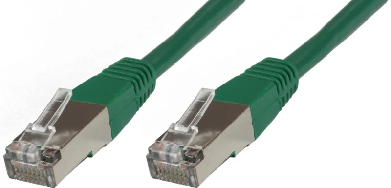 Image of Microconnect STP60025G networking cable Green 0.25 m Cat6 F/UTP (FTP)