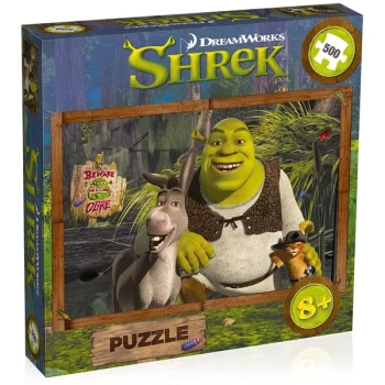 Image of Shrek Jigsaw Puzzle - 100 Pieces