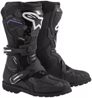 Image of Alpinestars Toucan Gore-Tex Motorcycle Boots, black, Size 44 45, black, Size 44 45