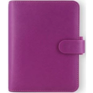 Image of Filofax Saffiano Pocket Organiser Raspbe (Raspberry)