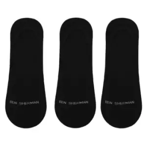 image of Ben Sherman Sherman 3 Pack Makalu Sock - Black