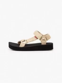 Image of Cadys Low Sandals - Beige / Natural Tan