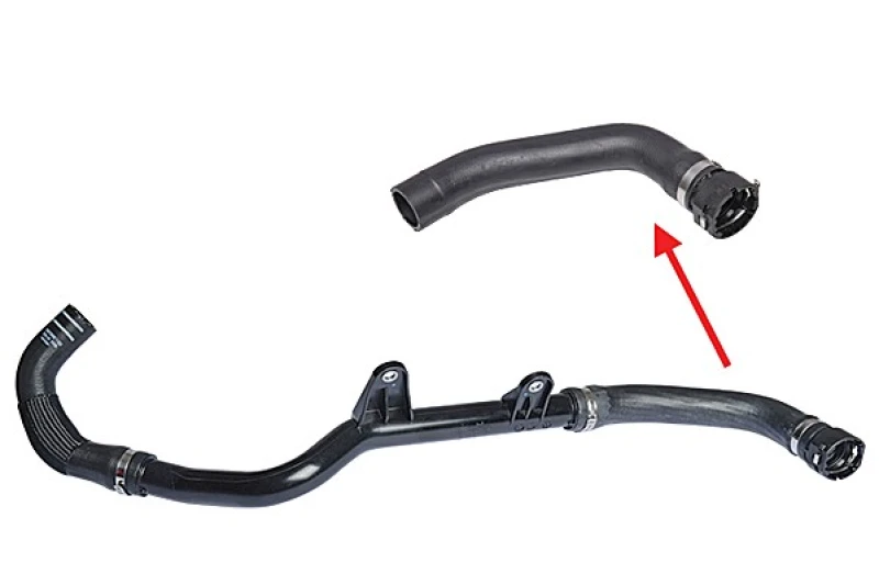 Image of METZGER 2420316 Radiator Hose EPDM (ethylene propylene diene Monomer (M-class) rubber), Upper Right EPDM (ethylene propylene diene Monomer (M-class) r