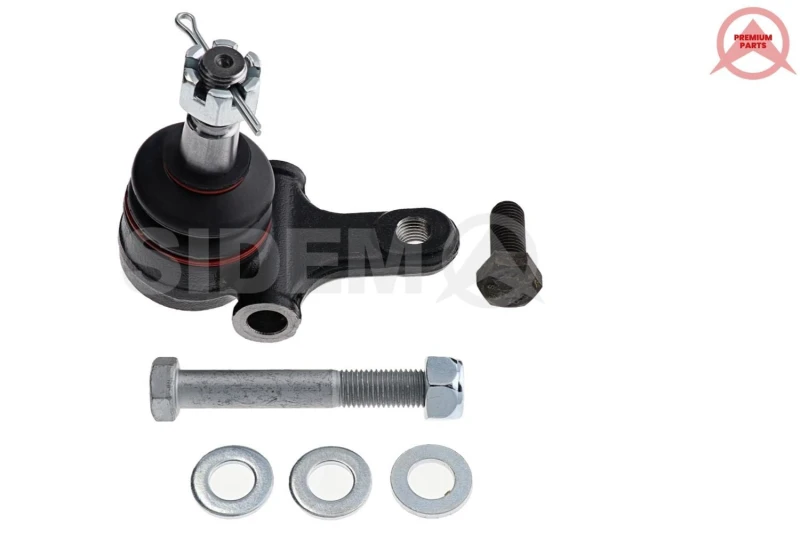 Image of SIDEM 51884 Ball joint Lower Front Axle Support-/Steering Link (2462)