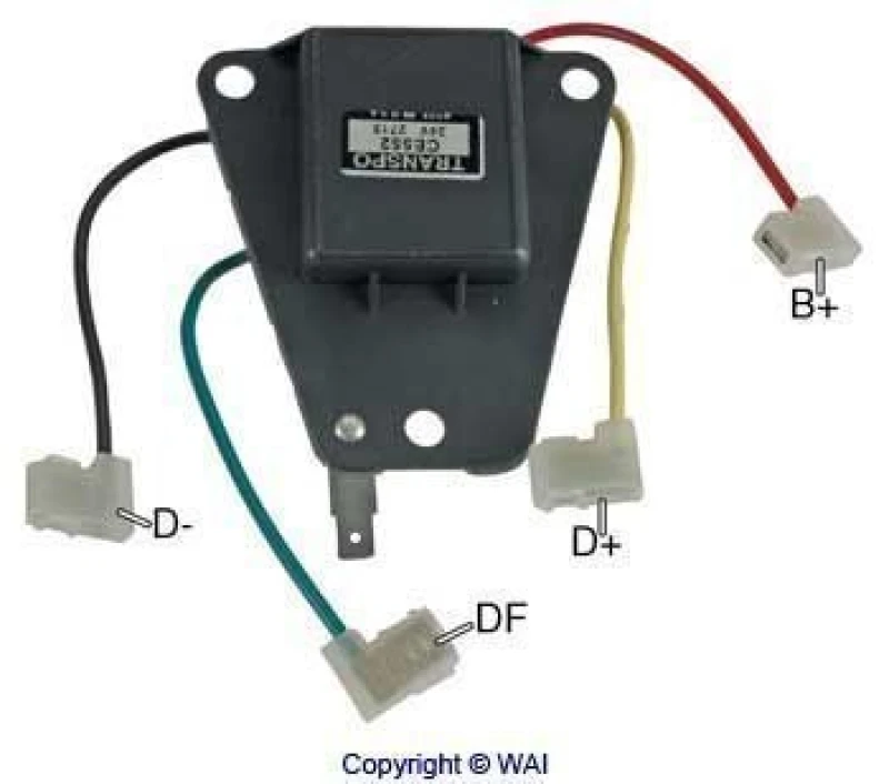 Image of WAI Alternator voltage regulator WAI CE552