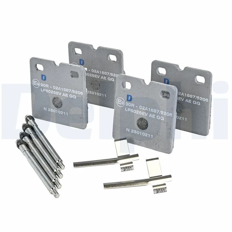 Image of DELPHI Brake pad set DELPHI LP5026EV