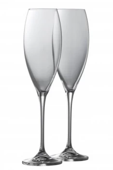 image of Galway Clarity Champagne Flute Set of 2