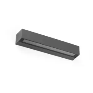 Image of Doro-20 Integrated LED Up Down Lighter Outdoor Wall Light Grey, 3000K, IP65
