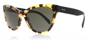 image of Prada PR21SS Sunglasses Tortoise / Black 7S0-5S2 56mm