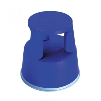 image of 2Work Plastic Step Stool Blue T7Blue