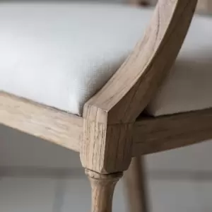 Image of Crossland Grove Bilbao Arm Chair Natural 580X620X1010mm