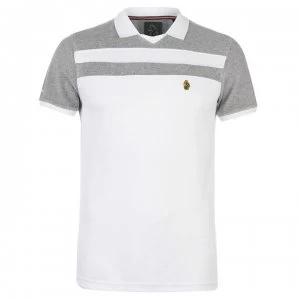 Image of Luke Sport Away Polo Shirt - White