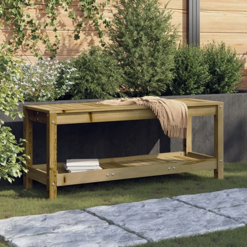 Image of VIDAXL Garden Bench 108x35x45cm Impregnated Wood Pine vidaXL 8720845433925