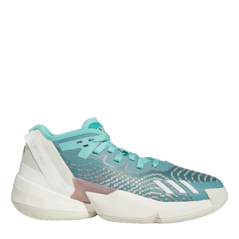 Image of adidas Mens DON Issue Basketball Trainers Semi Mint Rush male 7 (40.7)