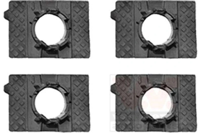 Image of VAN WEZEL Holder, parking assist sensor VAN WEZEL 7629468
