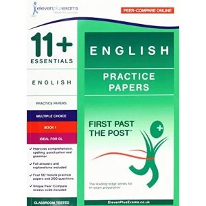 Image of 11+ Essentials English Practice Papers Book 1 Paperback / softback 2018