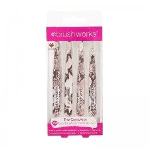 image of Brush Works The Complete HD Combination Tweezer Set