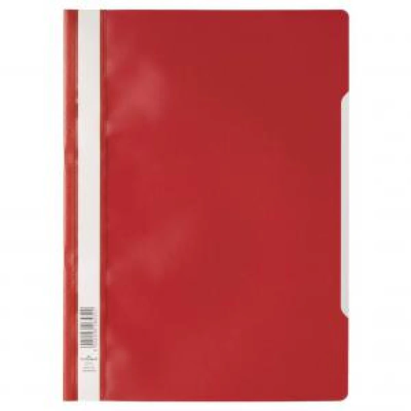 Image of Durable Clear View Project Folder Document Report File - 25 Pack - A4 DRBE252303
