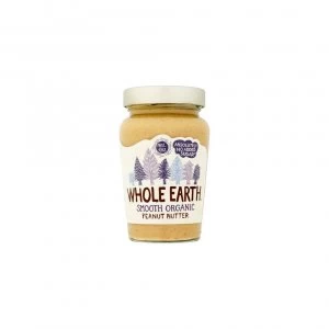 image of Whole Earth Peanut Butter - Organic Smooth 340g