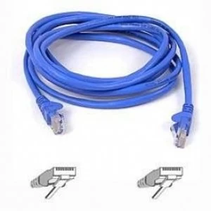 Patch Cable CAT5e Snagless UTP Blue 5m