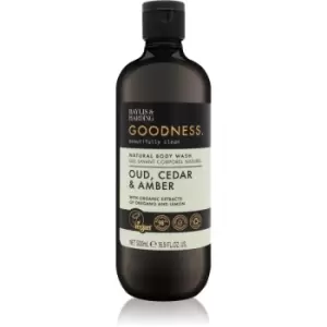 Image of Baylis & Harding Goodness Oud, Cedar & Amber Shower Gel 500 ml